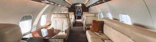 Cabine de jet privé